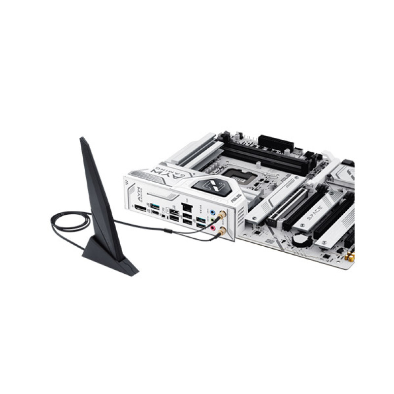 ASUS Intel ROG Strix Z890-E Gaming WiFi ATX motherboard, 18 1 2 2 power stages, DDR5 slots, PCIe 5.0 w/ full support for next-gen GPUs, seven M.2 slots, WiFi 7, AI Overclocking, AI Networking II